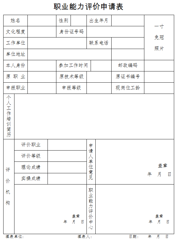 关于开展2019年度检验检测人员职业能力评价培训鉴定的通知